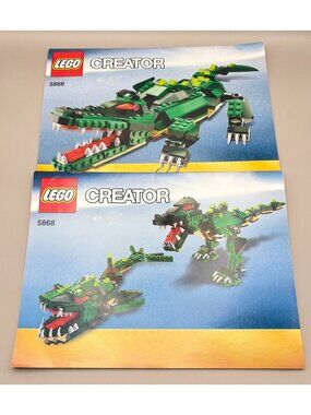 Lego Creator 5868 Instruction Manual Books Set of 2 ONLY